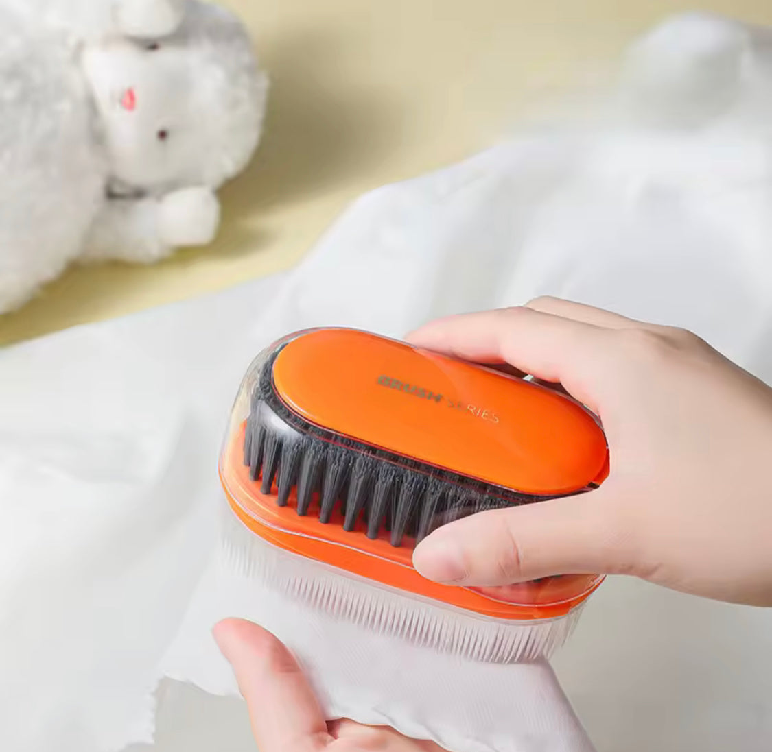 Double Head Clothes Scrubbing Brush, Multifunctional Soft Shoes Brush, Kitchen Soft Bristled Double Sided Brush Double Head Clothes Scrubbing Brush, Multifunctional Soft Shoes Brush, Kitchen Soft Bristled Double Sided Brush